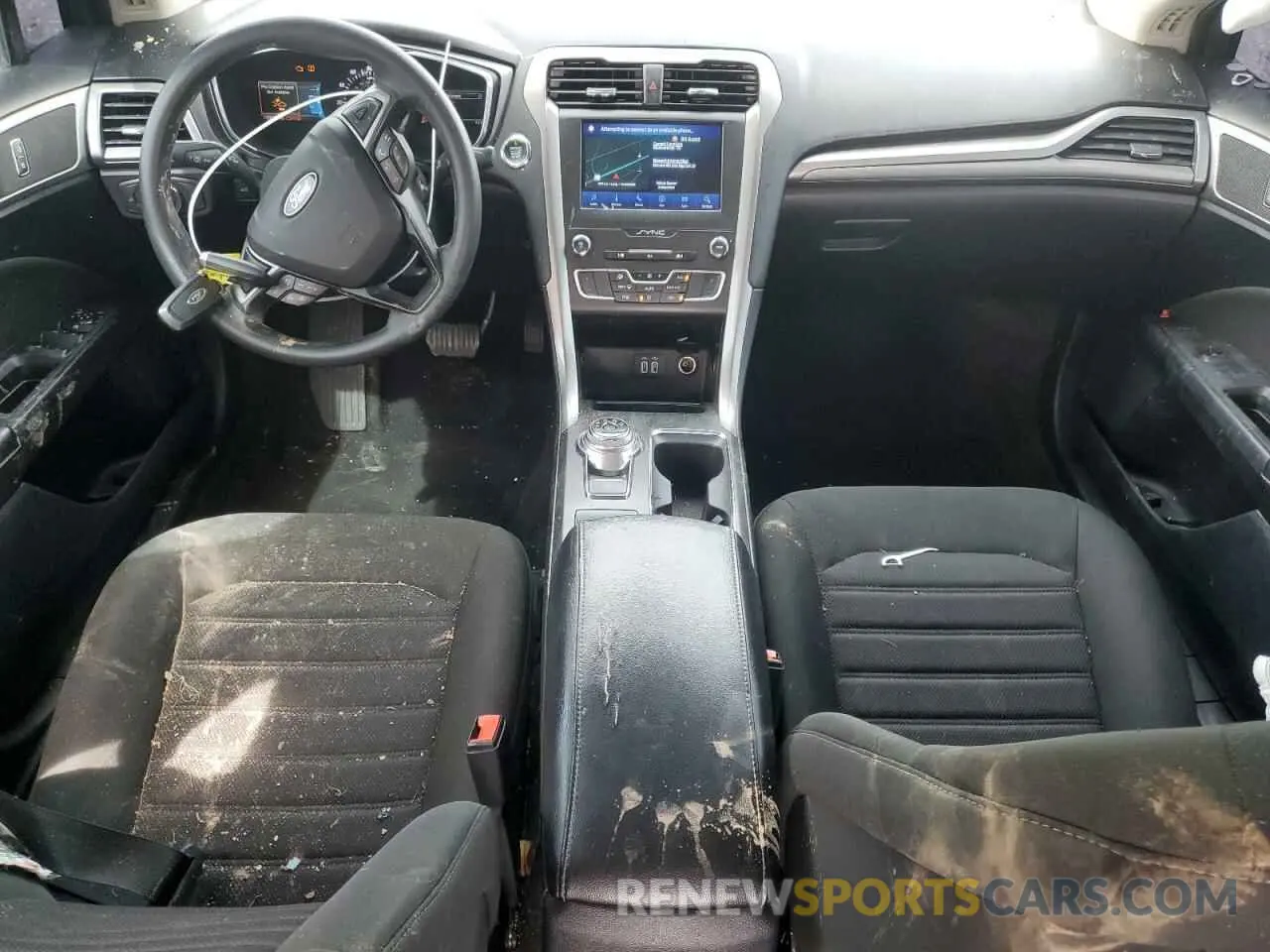 8 Photograph of a damaged car 3FA6P0HD3LR258035 FORD FUSION 2020