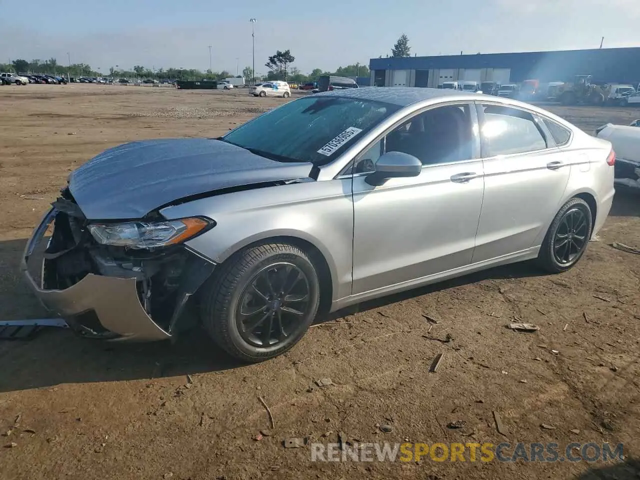 1 Photograph of a damaged car 3FA6P0HD4LR107933 FORD FUSION 2020