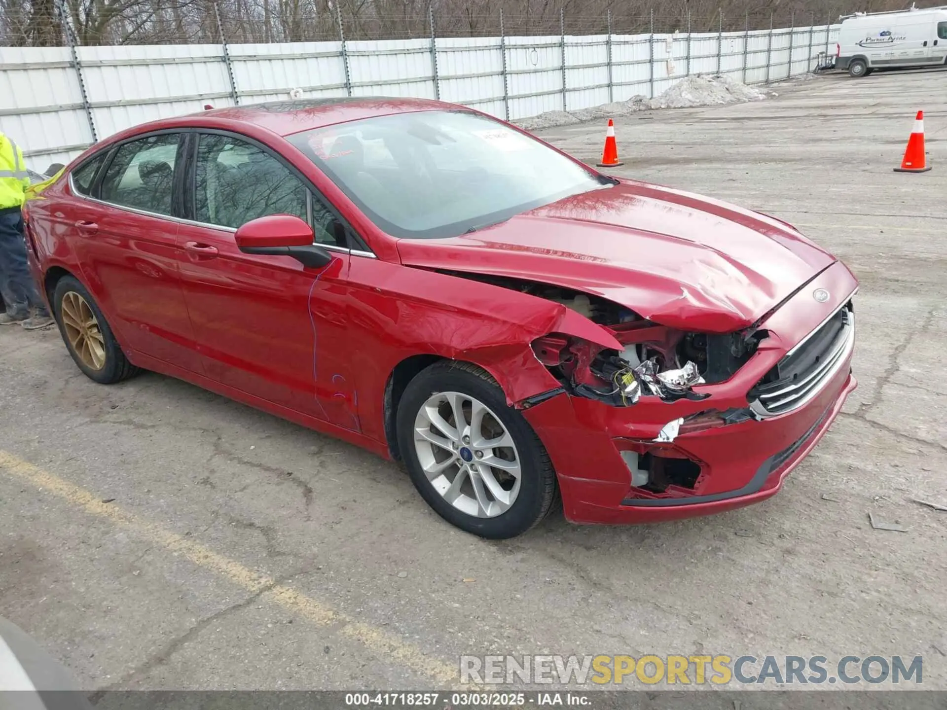 1 Photograph of a damaged car 3FA6P0HD4LR109679 FORD FUSION 2020