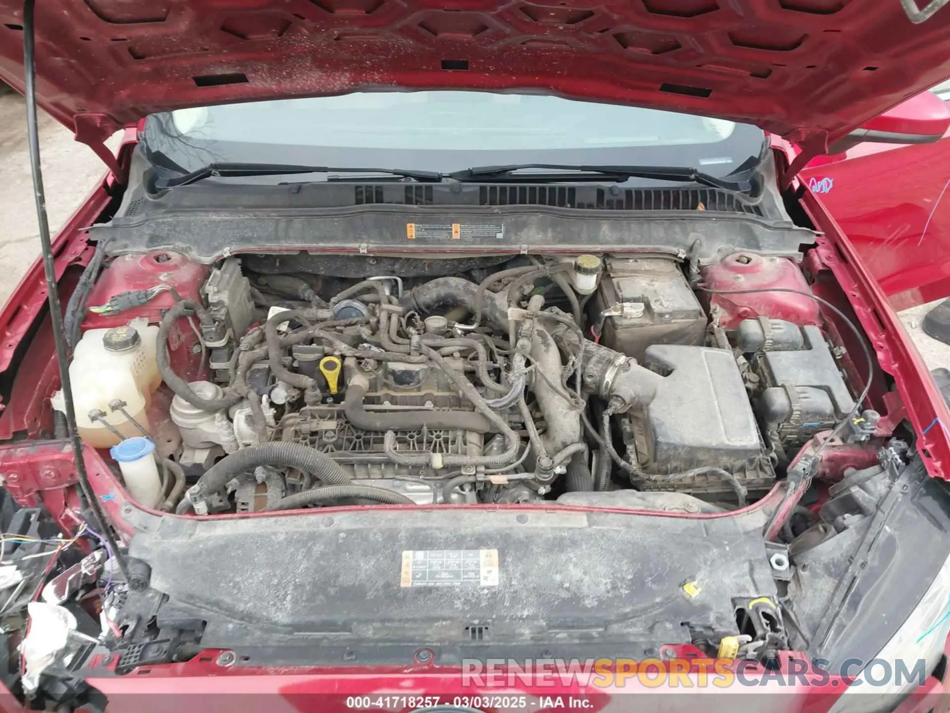 10 Photograph of a damaged car 3FA6P0HD4LR109679 FORD FUSION 2020