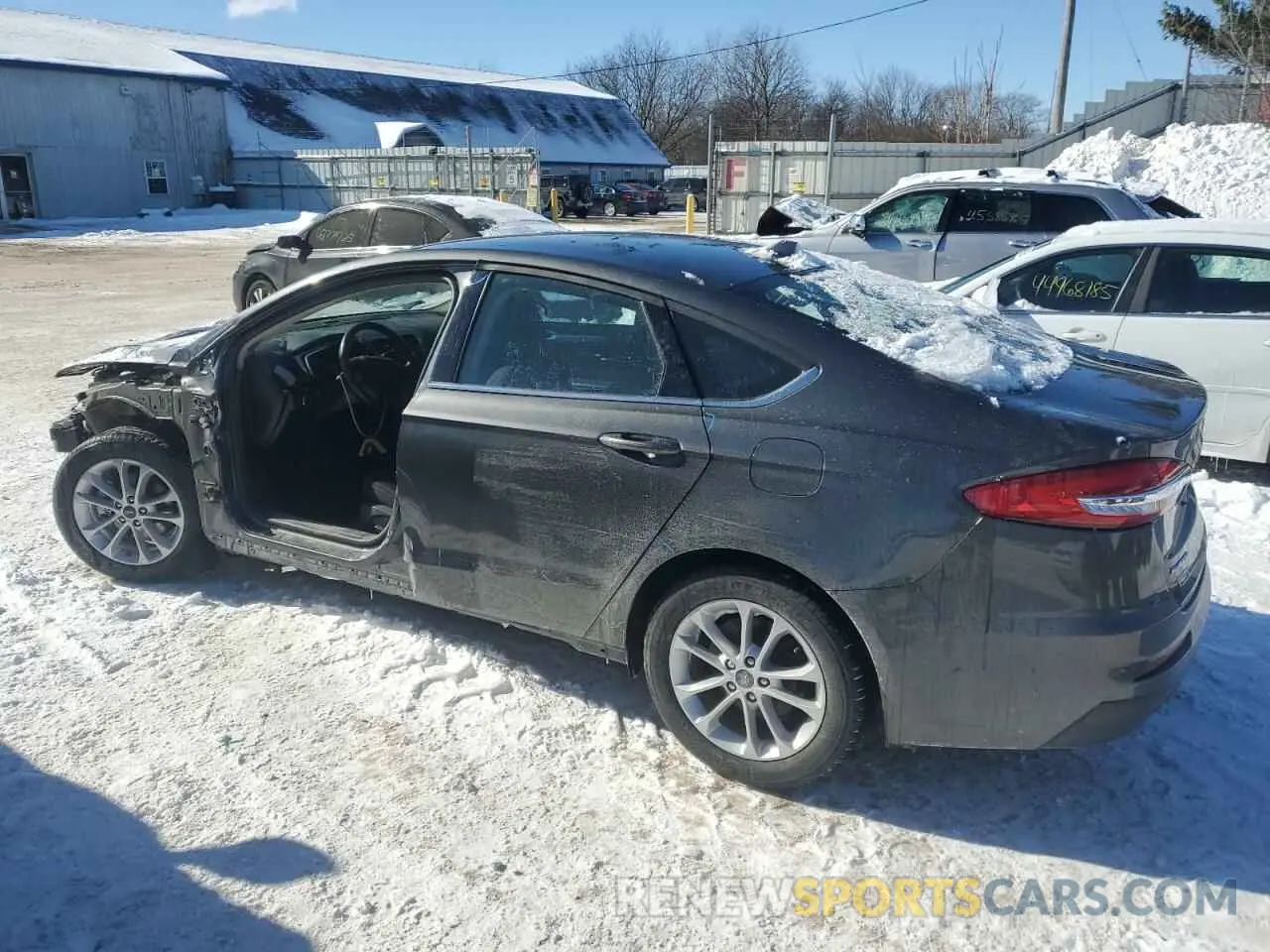 2 Photograph of a damaged car 3FA6P0HD4LR125364 FORD FUSION 2020