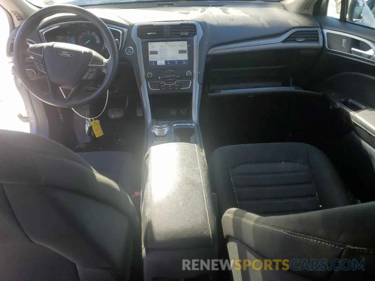 8 Photograph of a damaged car 3FA6P0HD4LR125364 FORD FUSION 2020