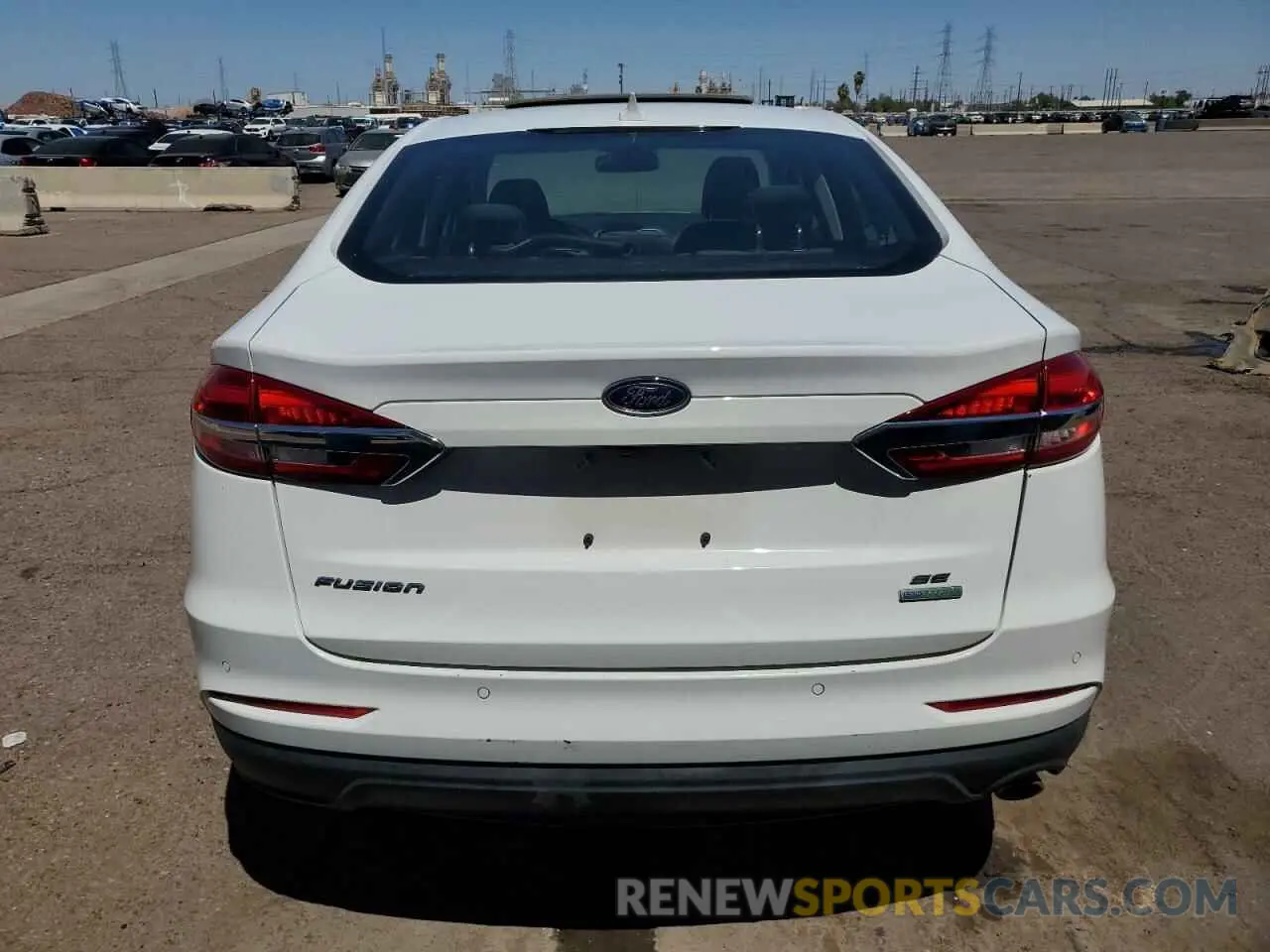 6 Photograph of a damaged car 3FA6P0HD4LR136008 FORD FUSION 2020