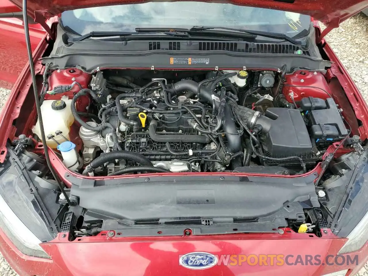 11 Photograph of a damaged car 3FA6P0HD4LR148045 FORD FUSION 2020