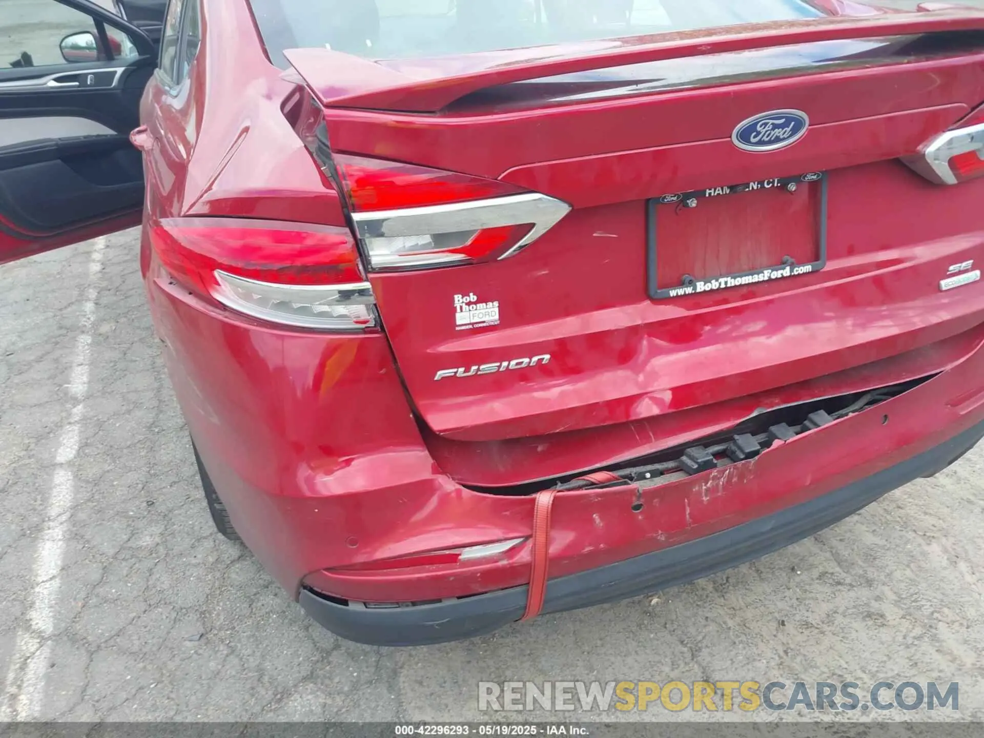6 Photograph of a damaged car 3FA6P0HD4LR158297 FORD FUSION 2020