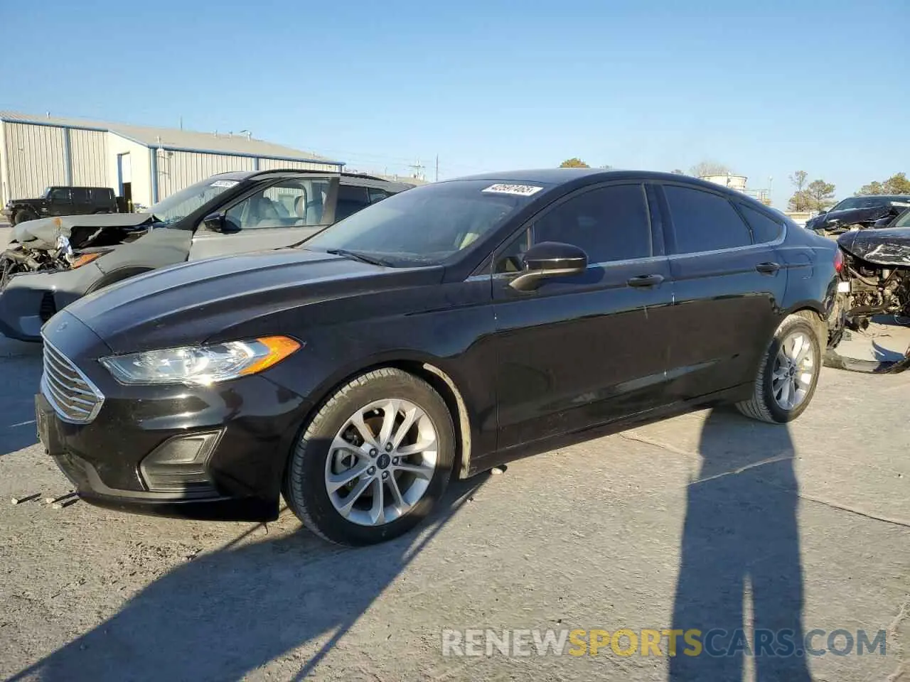 1 Photograph of a damaged car 3FA6P0HD4LR168800 FORD FUSION 2020