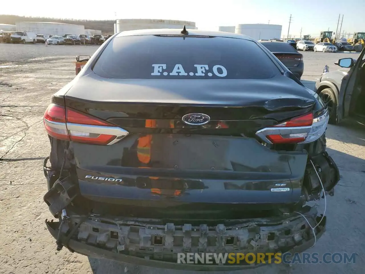 6 Photograph of a damaged car 3FA6P0HD4LR168800 FORD FUSION 2020