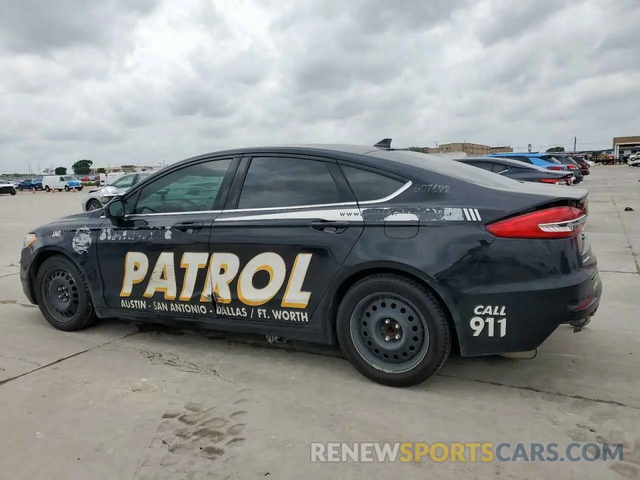 2 Photograph of a damaged car 3FA6P0HD4LR248291 FORD FUSION 2020