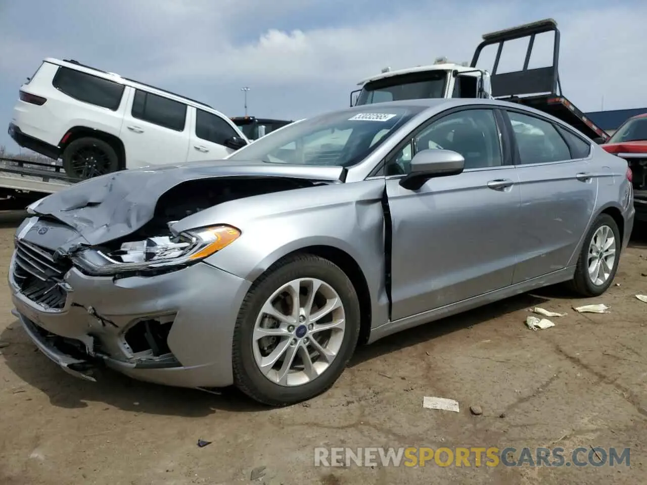 1 Photograph of a damaged car 3FA6P0HD4LR252325 FORD FUSION 2020