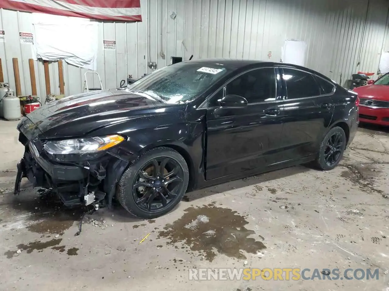 1 Photograph of a damaged car 3FA6P0HD4LR259095 FORD FUSION 2020
