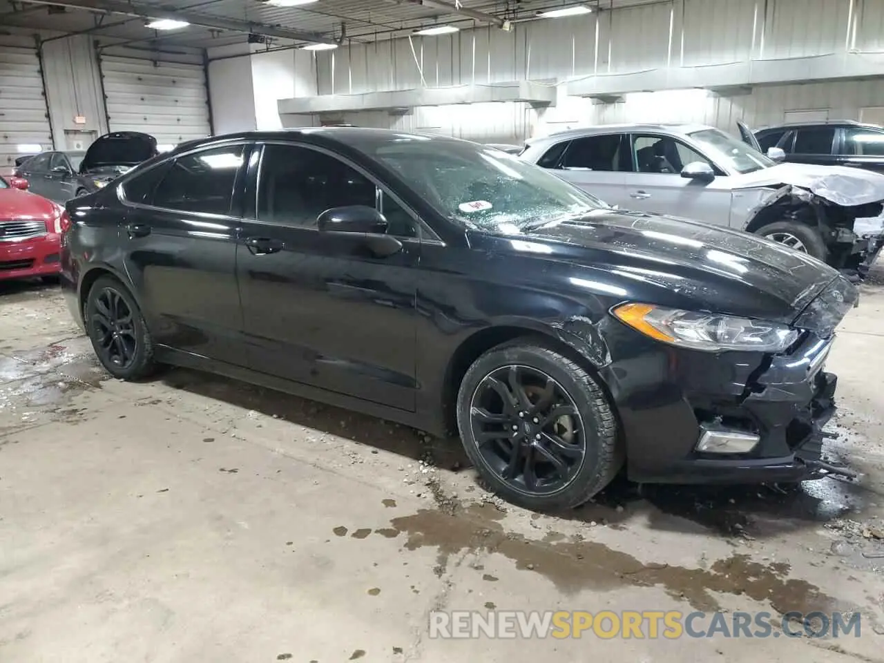 4 Photograph of a damaged car 3FA6P0HD4LR259095 FORD FUSION 2020