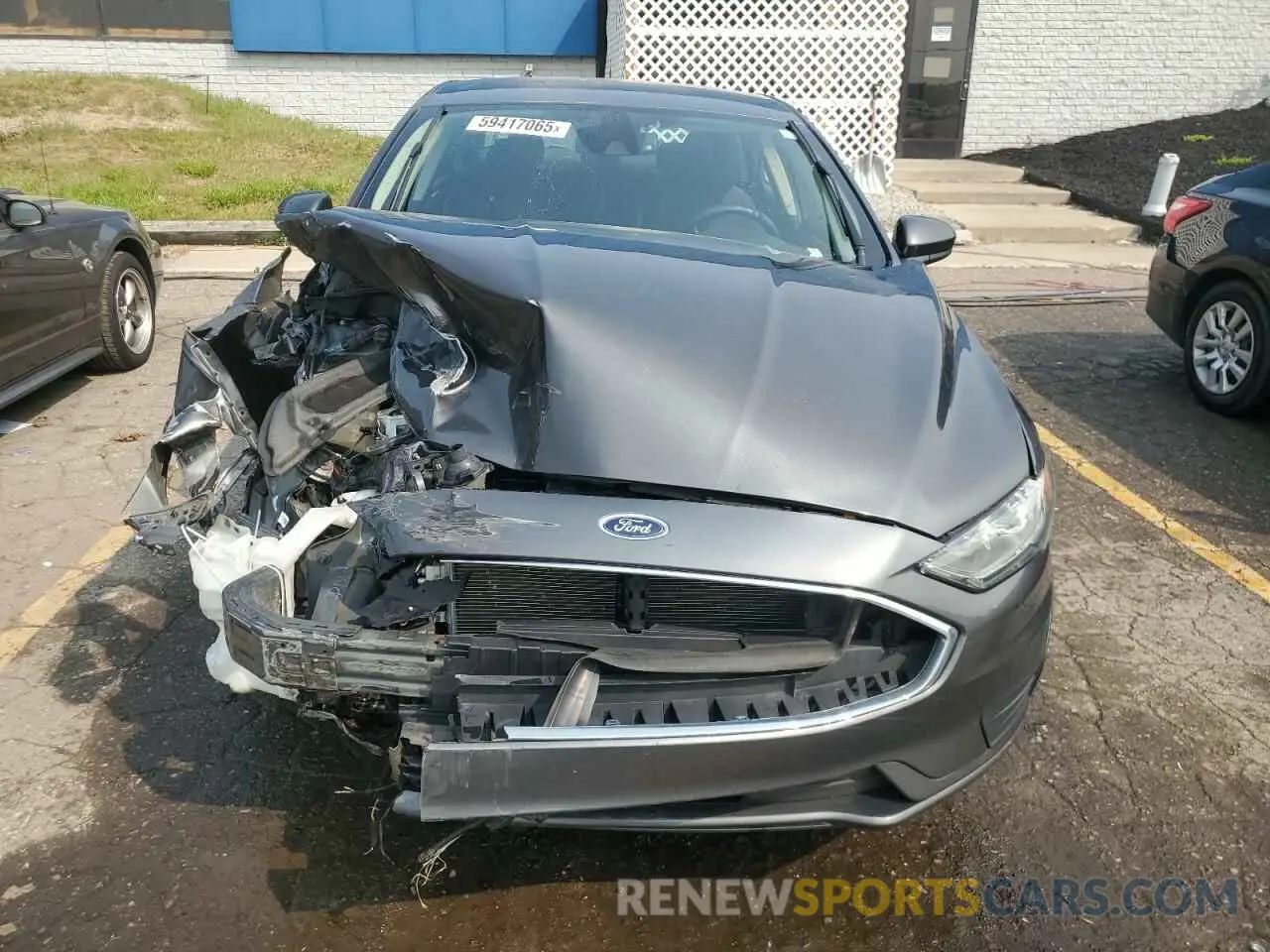 5 Photograph of a damaged car 3FA6P0HD5LR108704 FORD FUSION 2020