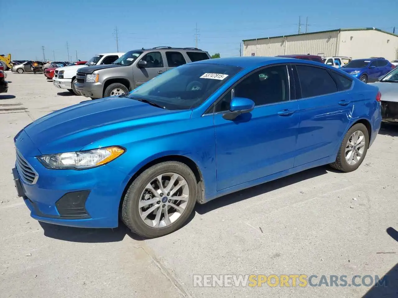 1 Photograph of a damaged car 3FA6P0HD5LR126264 FORD FUSION 2020