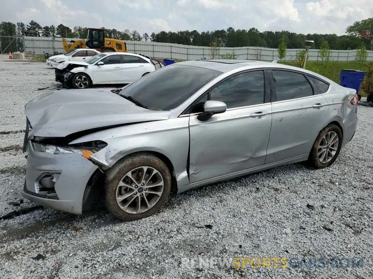 1 Photograph of a damaged car 3FA6P0HD5LR135921 FORD FUSION 2020