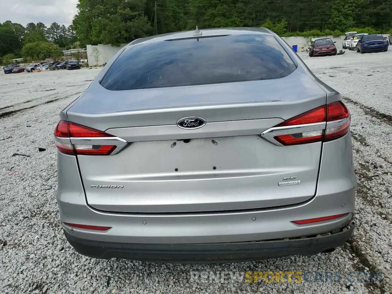 6 Photograph of a damaged car 3FA6P0HD5LR135921 FORD FUSION 2020