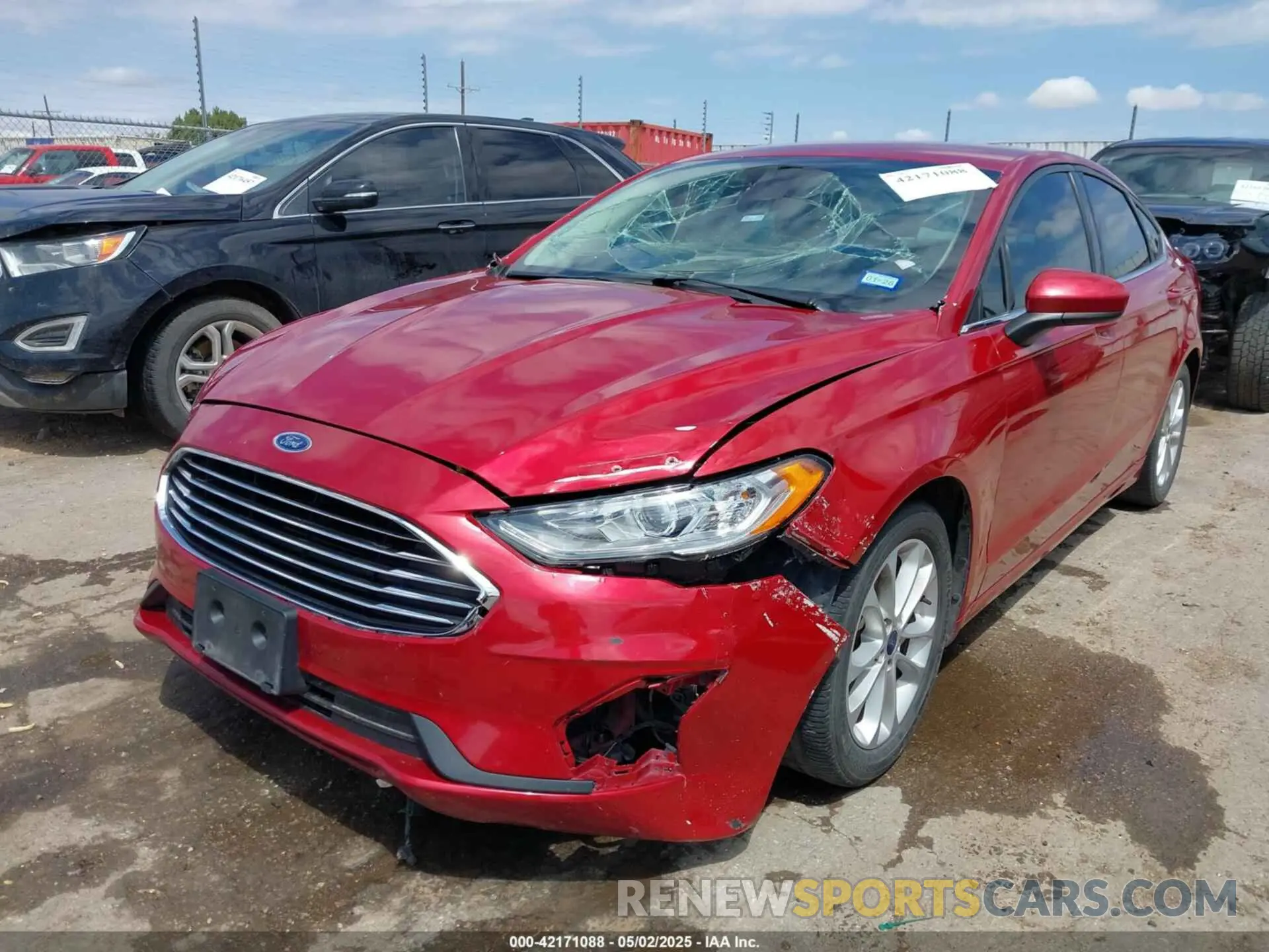 6 Photograph of a damaged car 3FA6P0HD5LR147857 FORD FUSION 2020