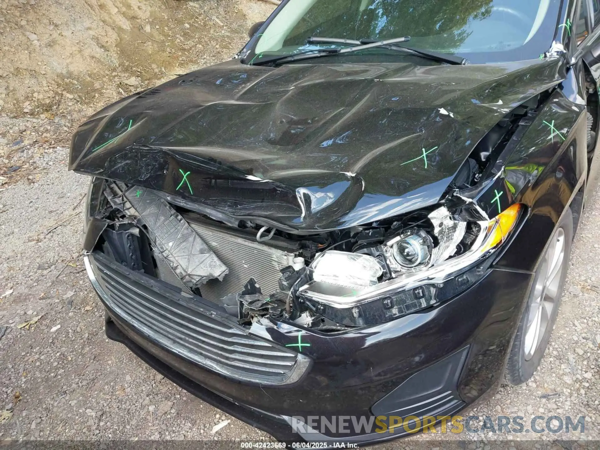 6 Photograph of a damaged car 3FA6P0HD5LR167543 FORD FUSION 2020