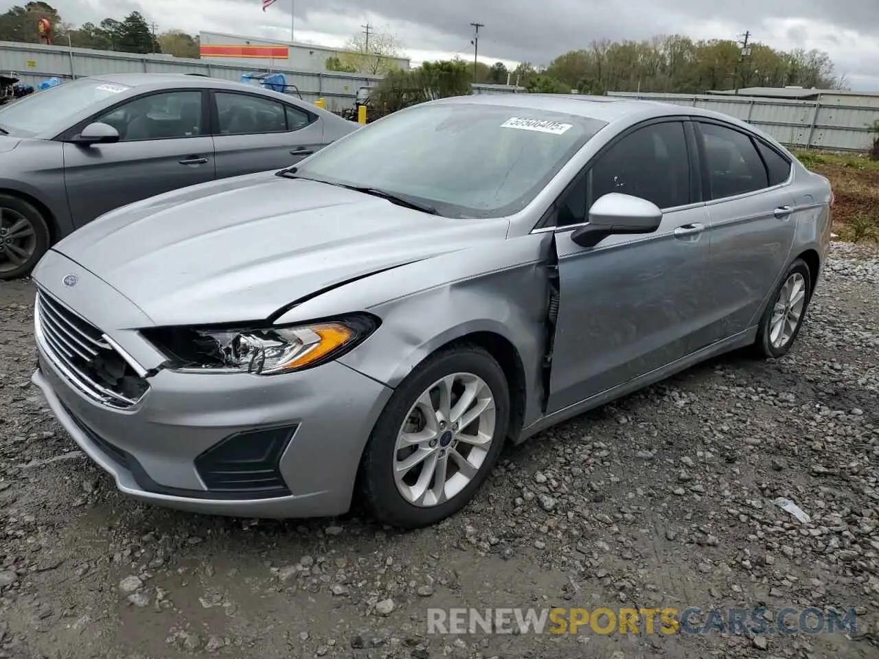 1 Photograph of a damaged car 3FA6P0HD5LR172516 FORD FUSION 2020