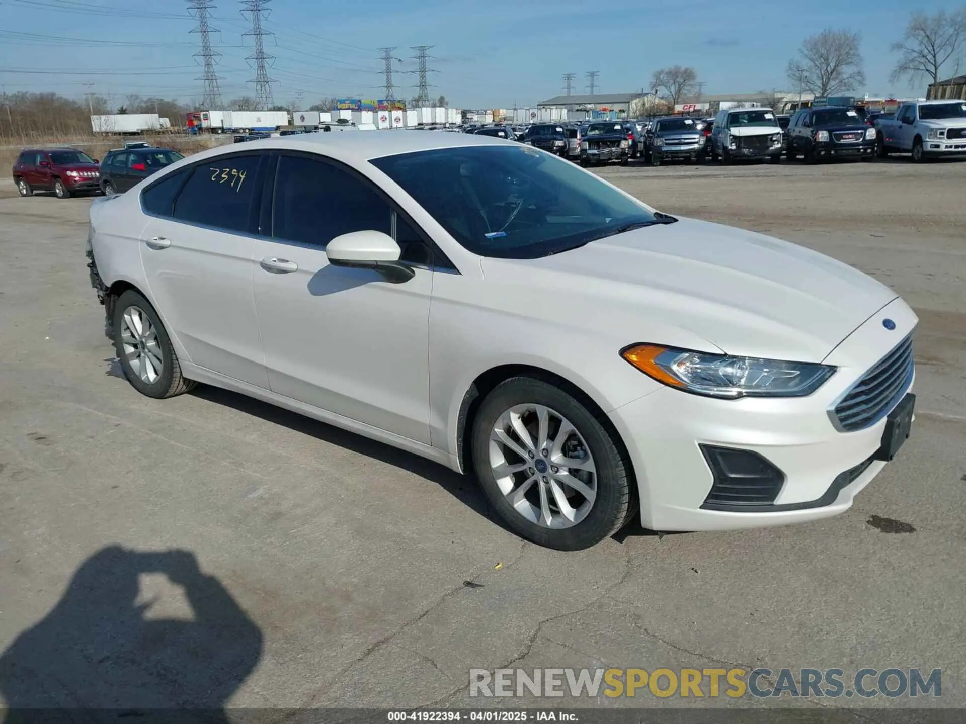 1 Photograph of a damaged car 3FA6P0HD5LR217941 FORD FUSION 2020