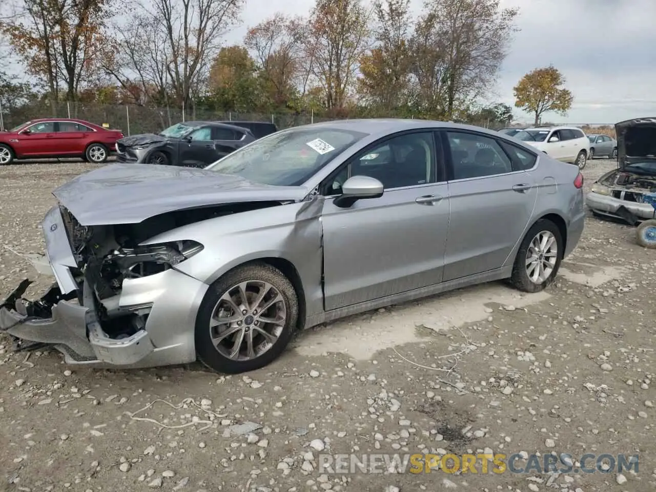 1 Photograph of a damaged car 3FA6P0HD5LR225019 FORD FUSION 2020