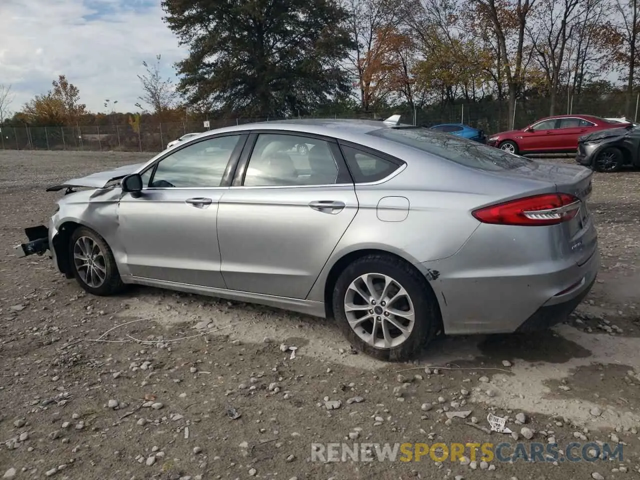 2 Photograph of a damaged car 3FA6P0HD5LR225019 FORD FUSION 2020