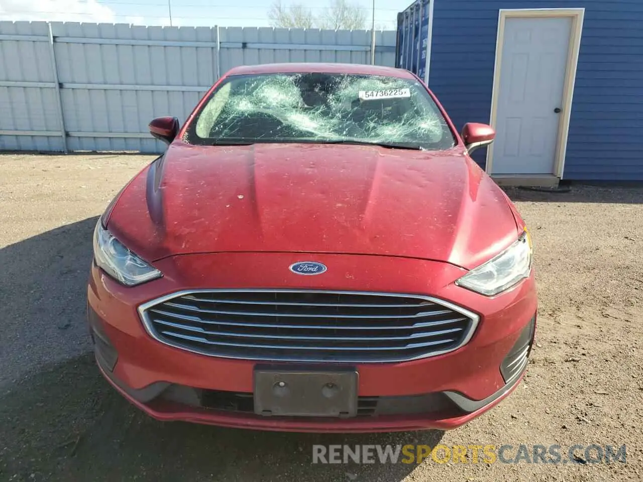 5 Photograph of a damaged car 3FA6P0HD5LR225098 FORD FUSION 2020