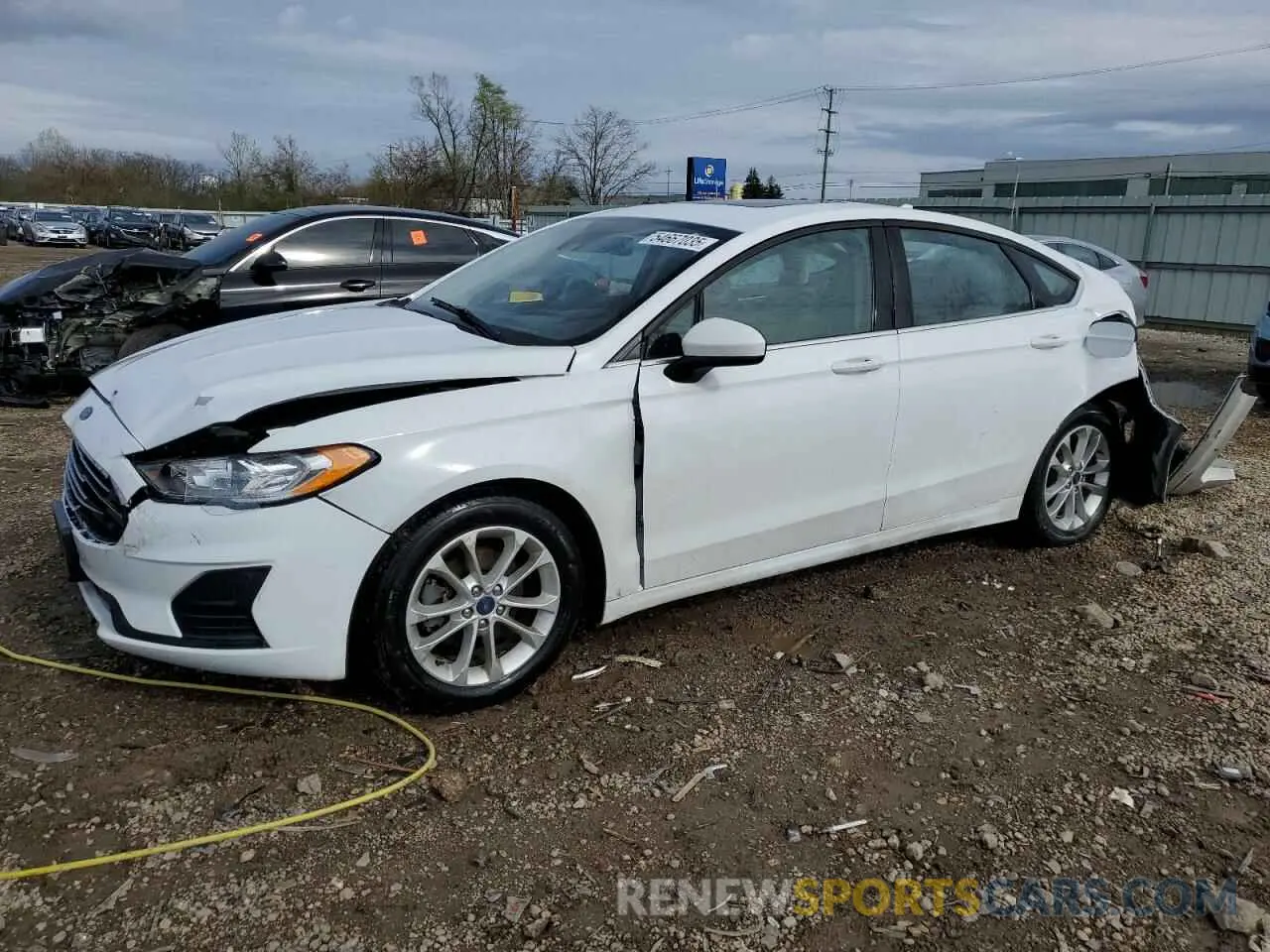 1 Photograph of a damaged car 3FA6P0HD5LR254469 FORD FUSION 2020
