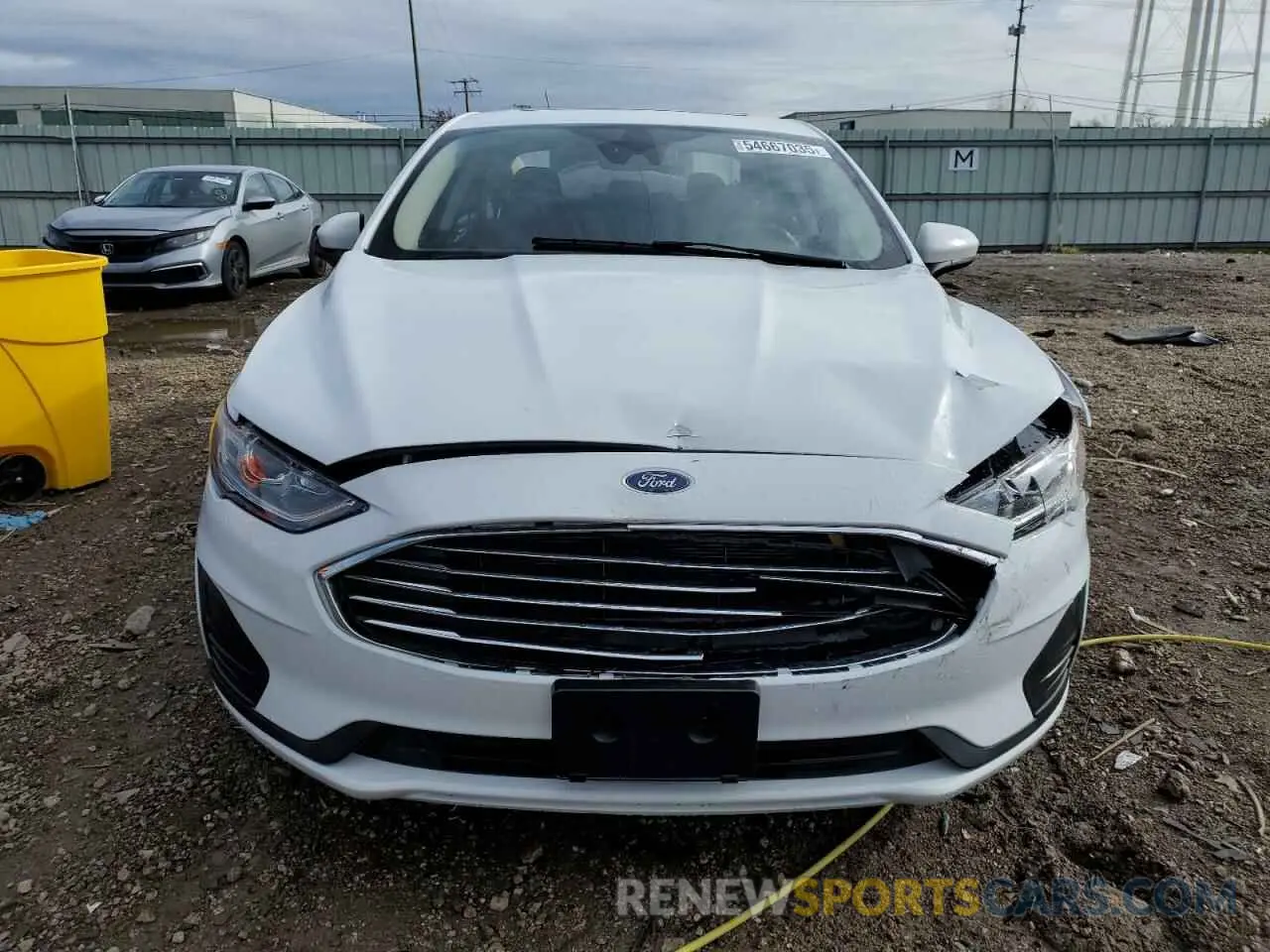 5 Photograph of a damaged car 3FA6P0HD5LR254469 FORD FUSION 2020