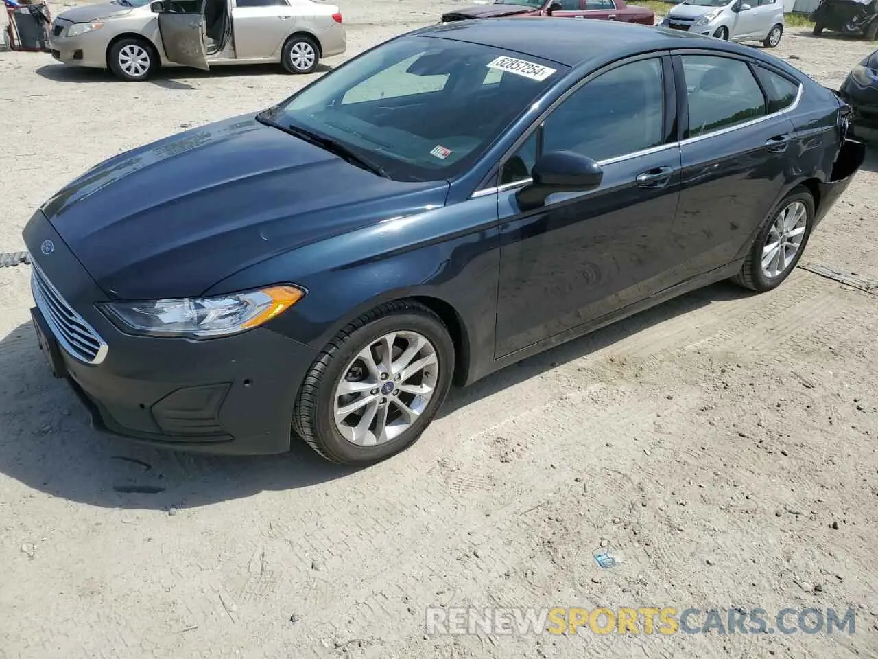 1 Photograph of a damaged car 3FA6P0HD5LR257646 FORD FUSION 2020