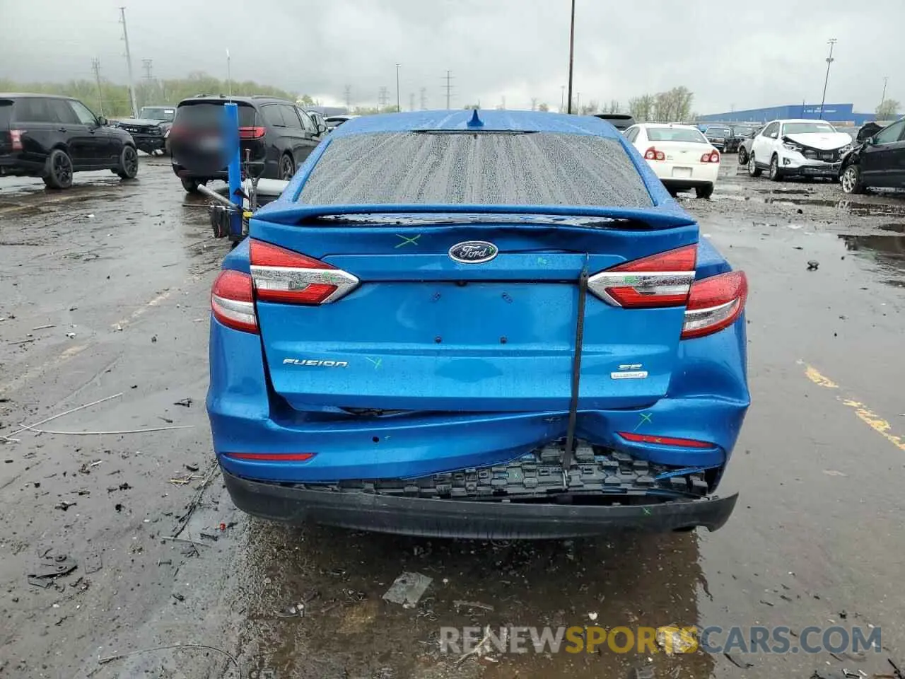 6 Photograph of a damaged car 3FA6P0HD5LR261633 FORD FUSION 2020