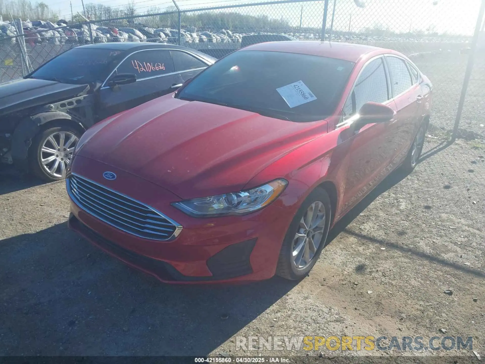 2 Photograph of a damaged car 3FA6P0HD6LR108338 FORD FUSION 2020