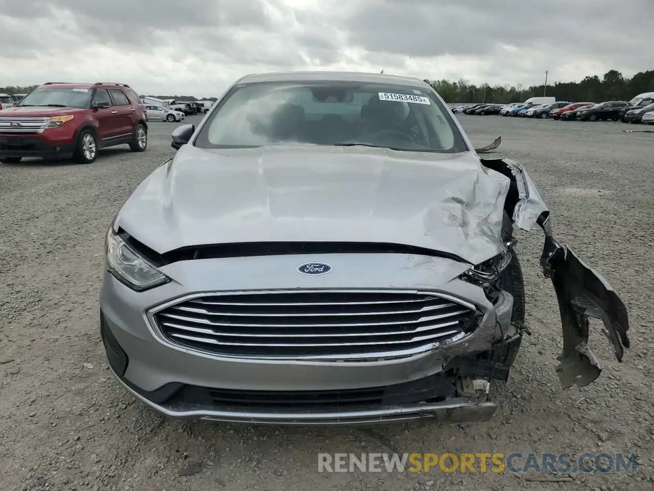 5 Photograph of a damaged car 3FA6P0HD6LR122367 FORD FUSION 2020