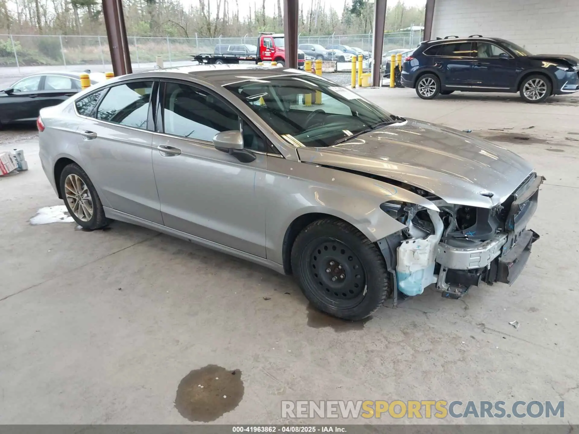 1 Photograph of a damaged car 3FA6P0HD6LR122451 FORD FUSION 2020