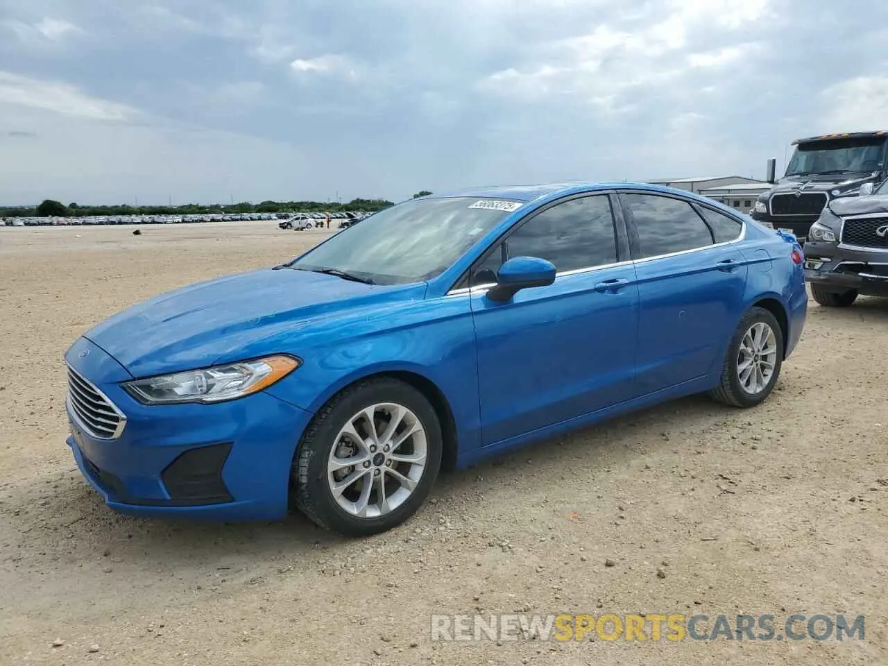 1 Photograph of a damaged car 3FA6P0HD6LR136320 FORD FUSION 2020