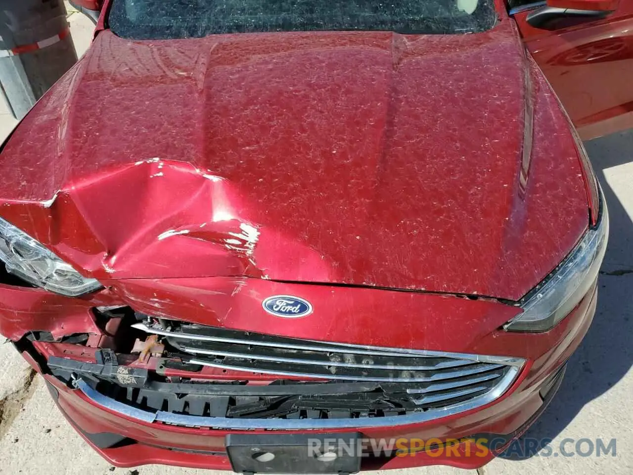 11 Photograph of a damaged car 3FA6P0HD6LR162173 FORD FUSION 2020