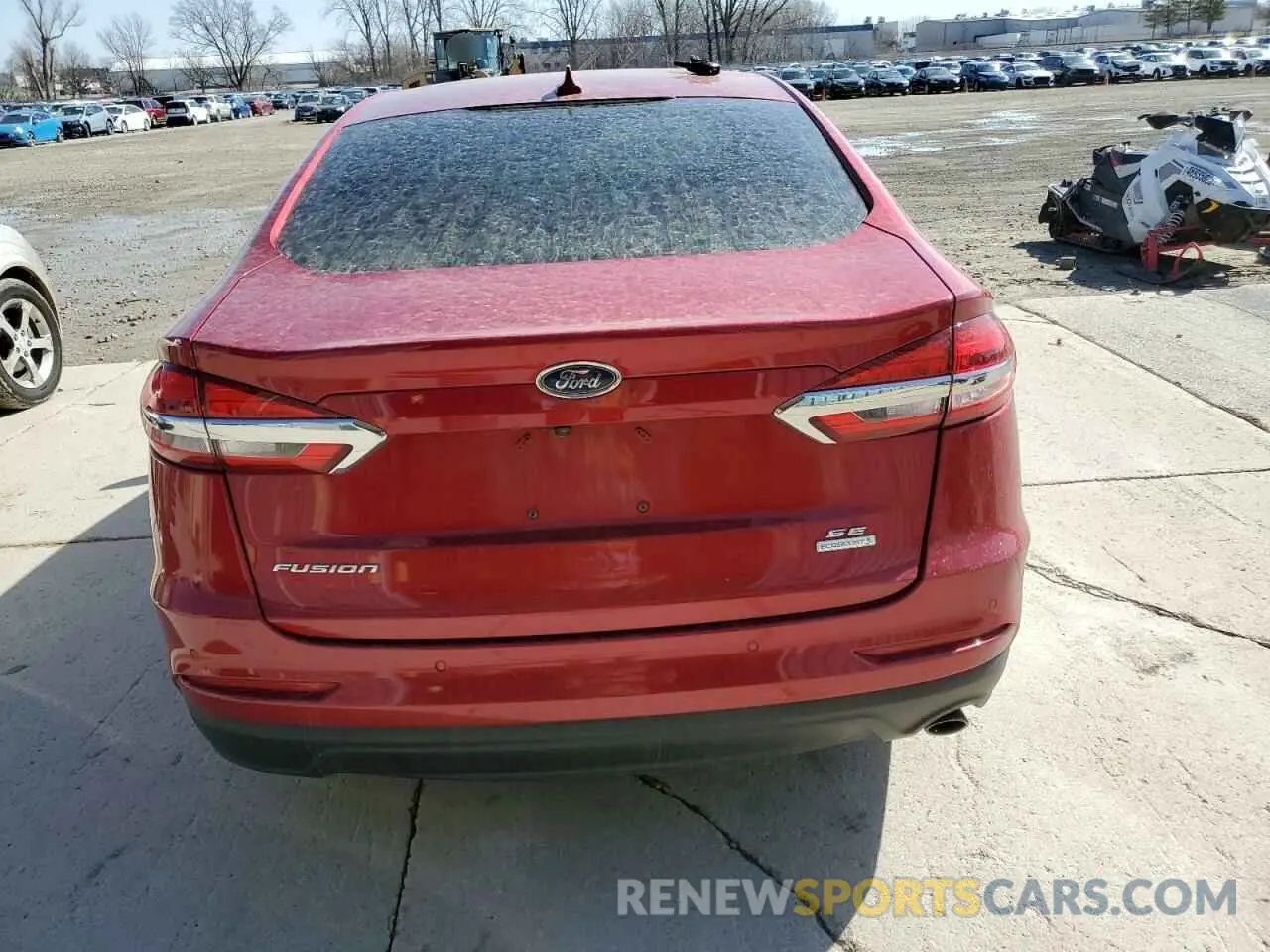6 Photograph of a damaged car 3FA6P0HD6LR162173 FORD FUSION 2020