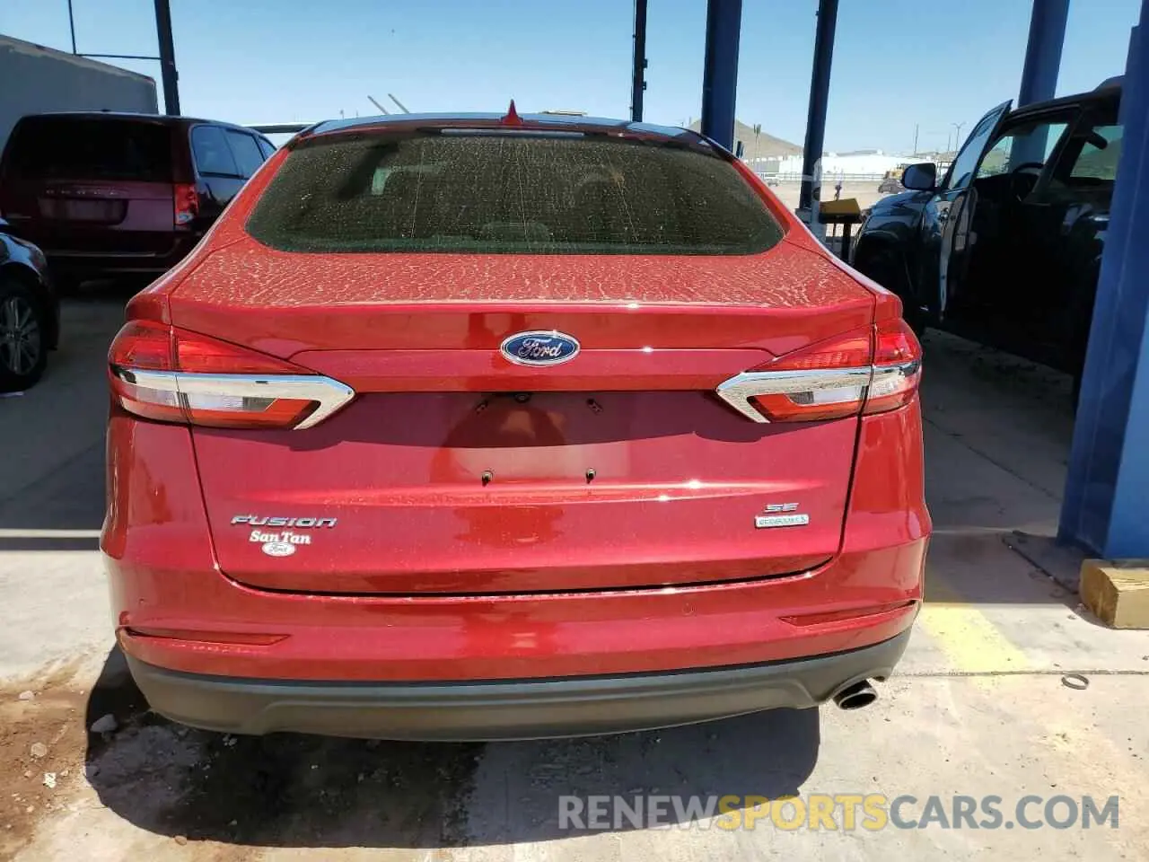 6 Photograph of a damaged car 3FA6P0HD6LR171536 FORD FUSION 2020