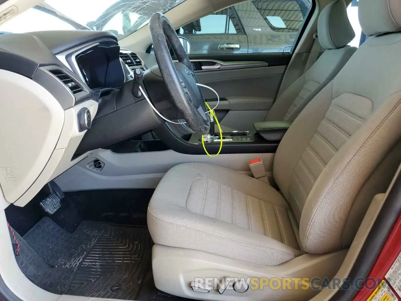 7 Photograph of a damaged car 3FA6P0HD6LR171536 FORD FUSION 2020