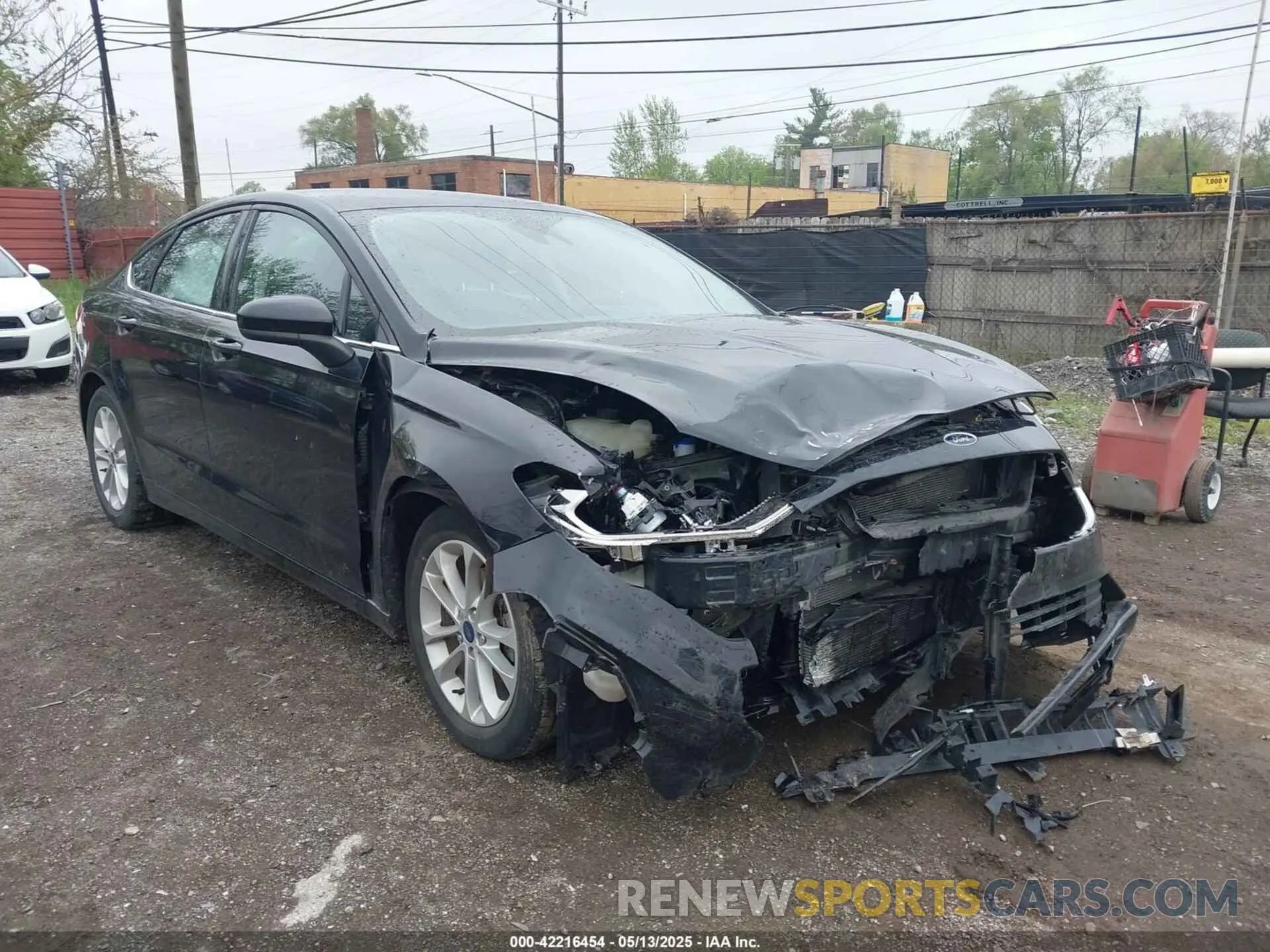 1 Photograph of a damaged car 3FA6P0HD6LR179412 FORD FUSION 2020