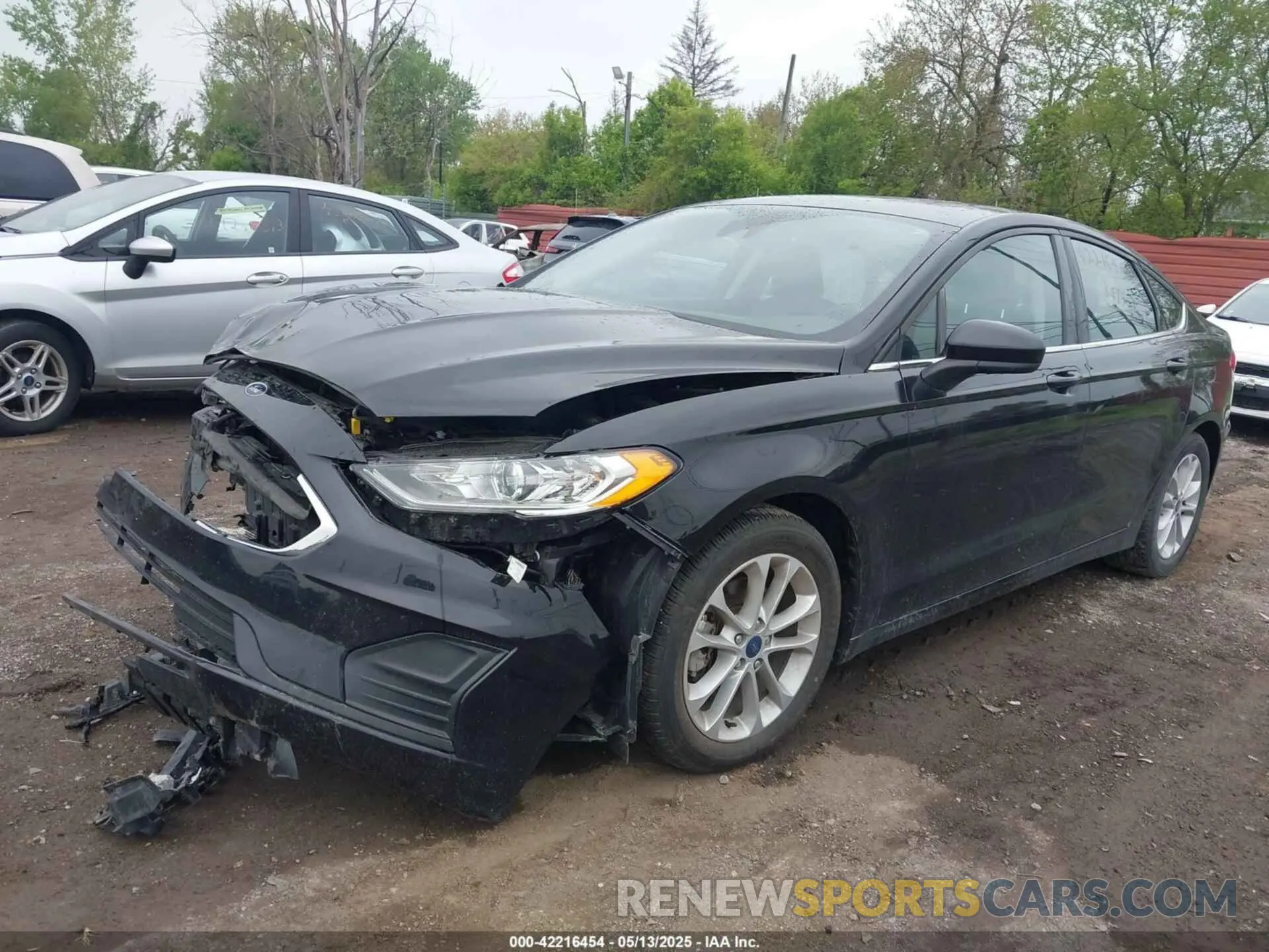 2 Photograph of a damaged car 3FA6P0HD6LR179412 FORD FUSION 2020