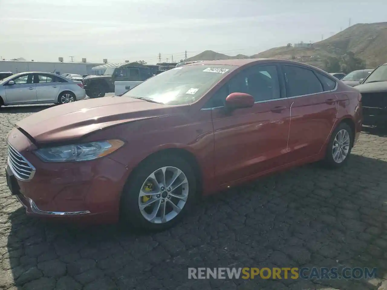 1 Photograph of a damaged car 3FA6P0HD6LR188661 FORD FUSION 2020