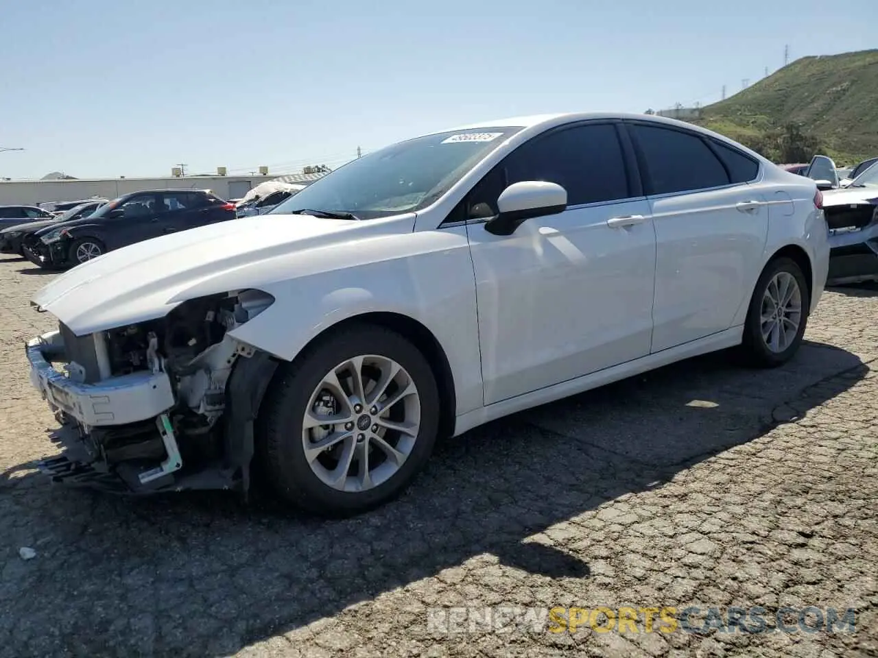 1 Photograph of a damaged car 3FA6P0HD6LR222050 FORD FUSION 2020