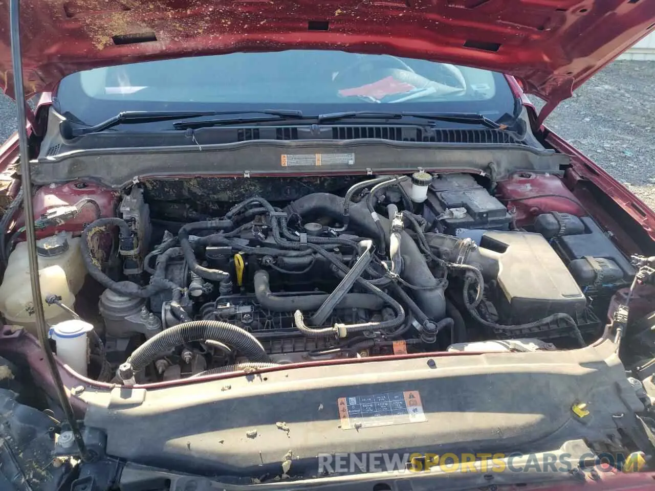 12 Photograph of a damaged car 3FA6P0HD6LR224395 FORD FUSION 2020