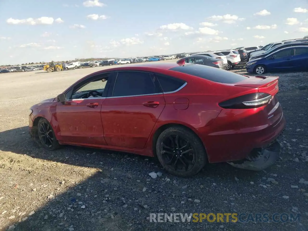 2 Photograph of a damaged car 3FA6P0HD6LR224395 FORD FUSION 2020