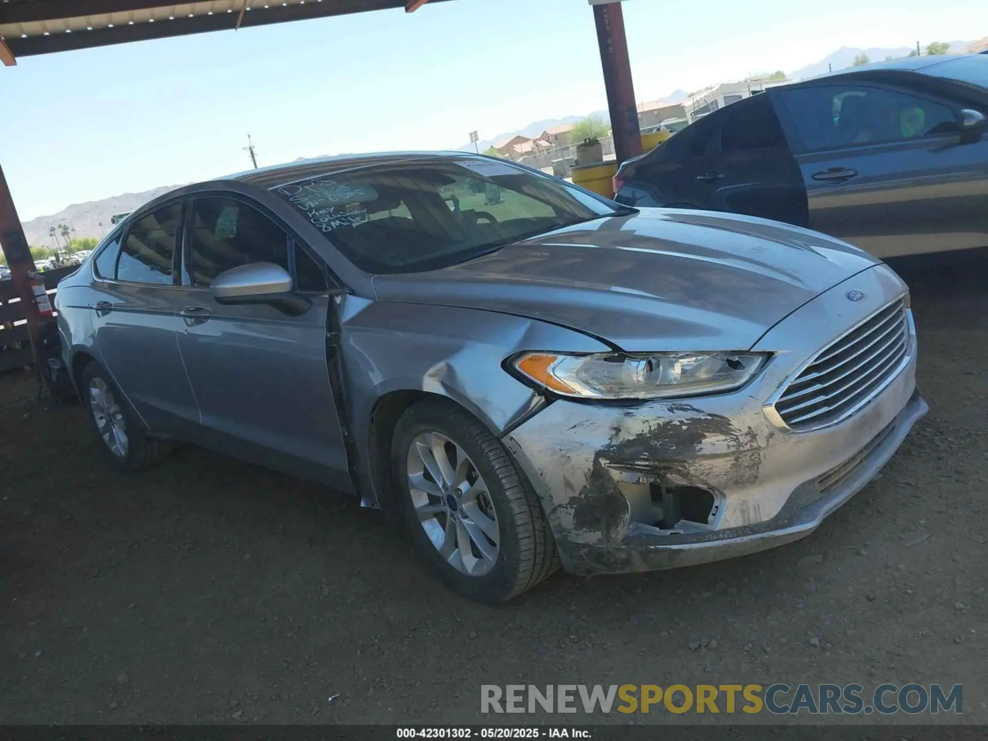 1 Photograph of a damaged car 3FA6P0HD6LR226325 FORD FUSION 2020