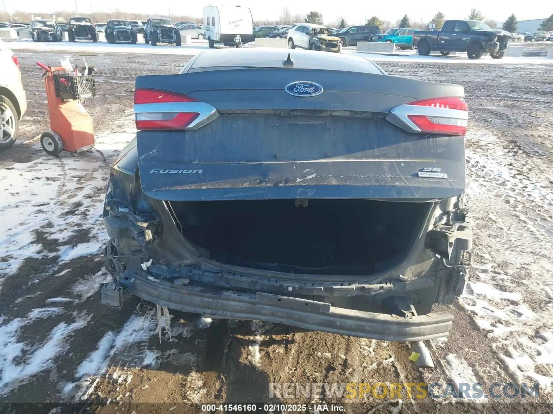 6 Photograph of a damaged car 3FA6P0HD7LR109496 FORD FUSION 2020