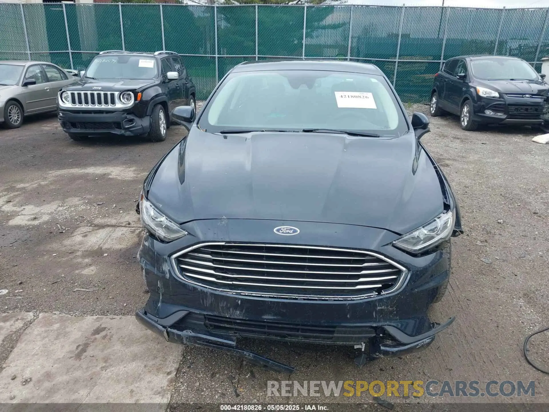 12 Photograph of a damaged car 3FA6P0HD7LR110180 FORD FUSION 2020