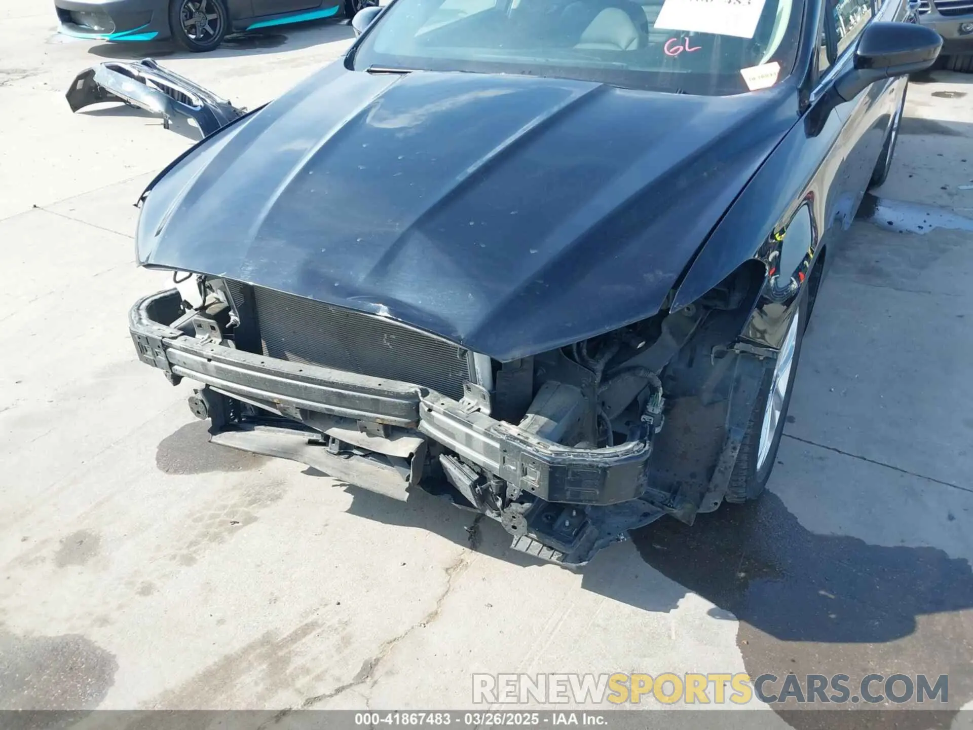 6 Photograph of a damaged car 3FA6P0HD7LR124306 FORD FUSION 2020
