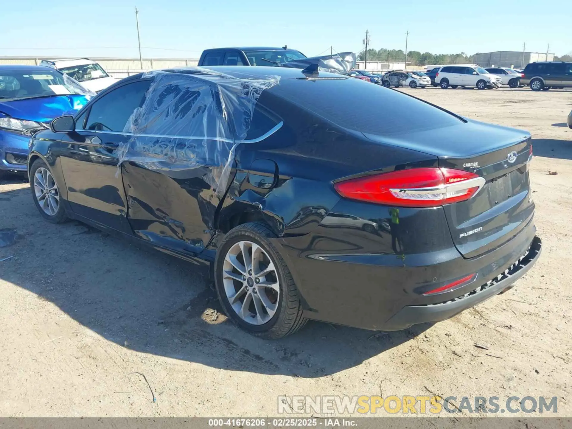 3 Photograph of a damaged car 3FA6P0HD7LR136178 FORD FUSION 2020
