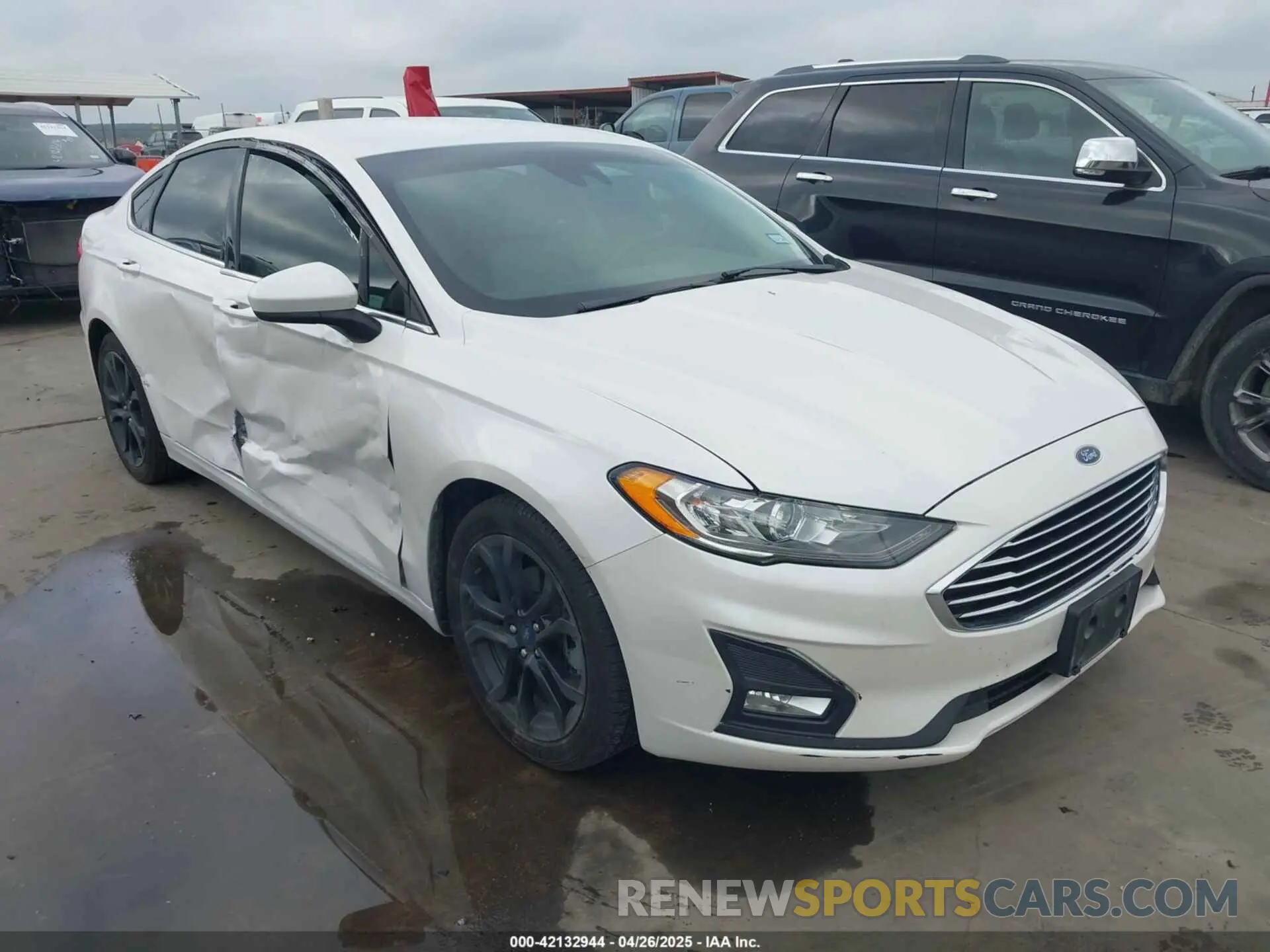 1 Photograph of a damaged car 3FA6P0HD7LR148007 FORD FUSION 2020